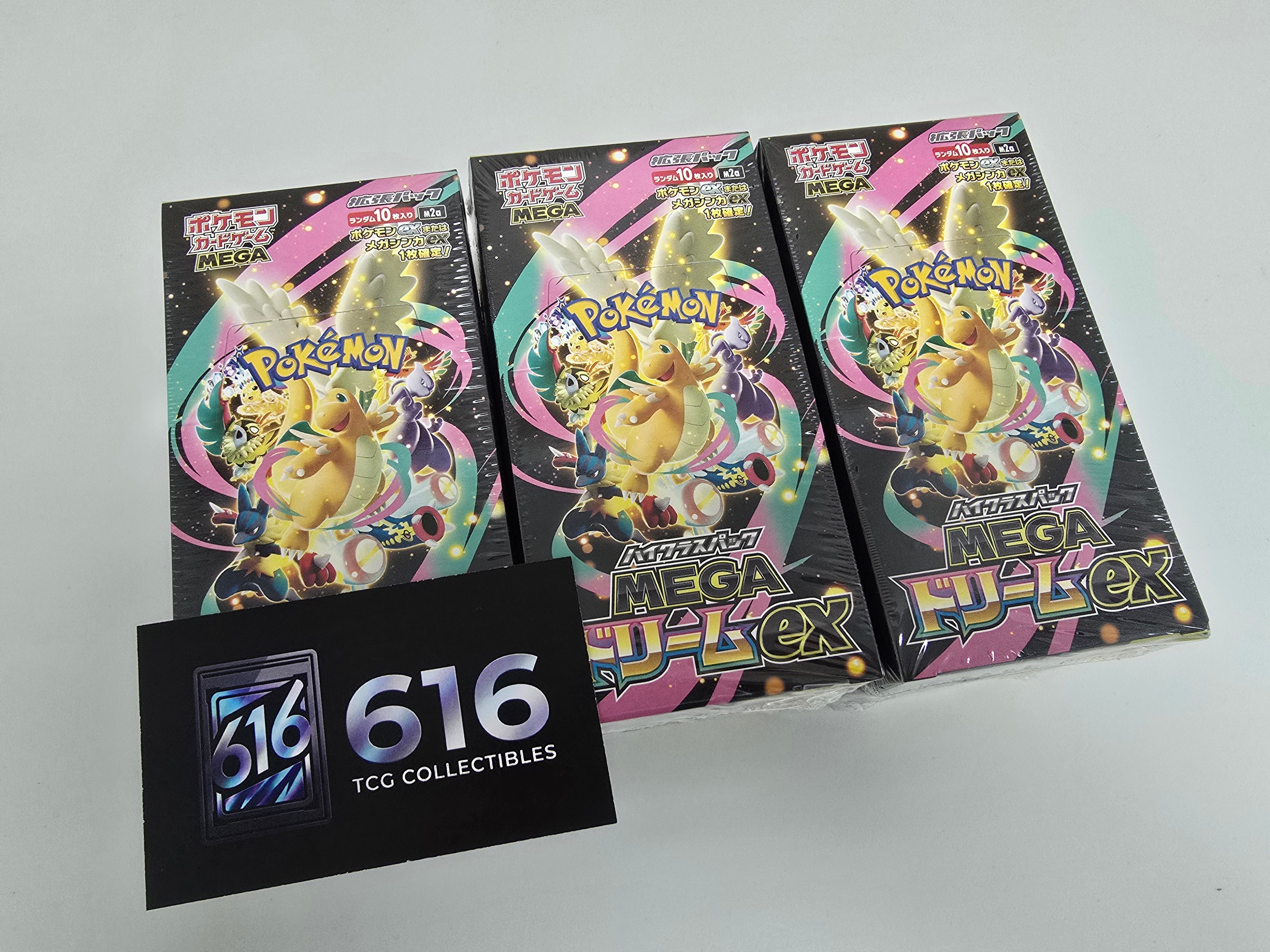 [M2a - JP] Pokemon Mega Dream EX High-Class Booster Box (Shrinked)